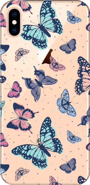 Capinhas Para Celular - Butterflies Pattern (600x600), Png Download
