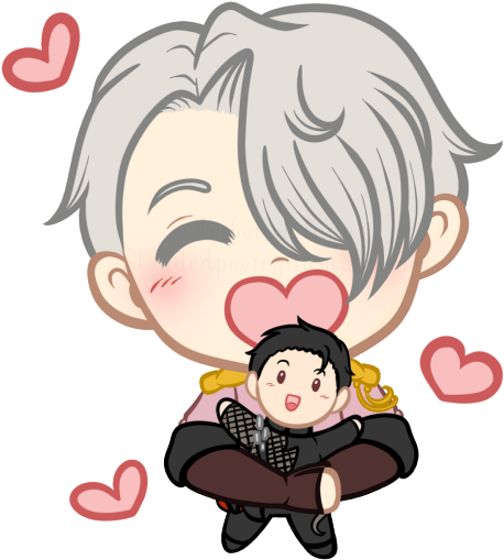 Keep On With My Very Slight Yuri On Ice Obsession, - Cartoon (500x750), Png Download
