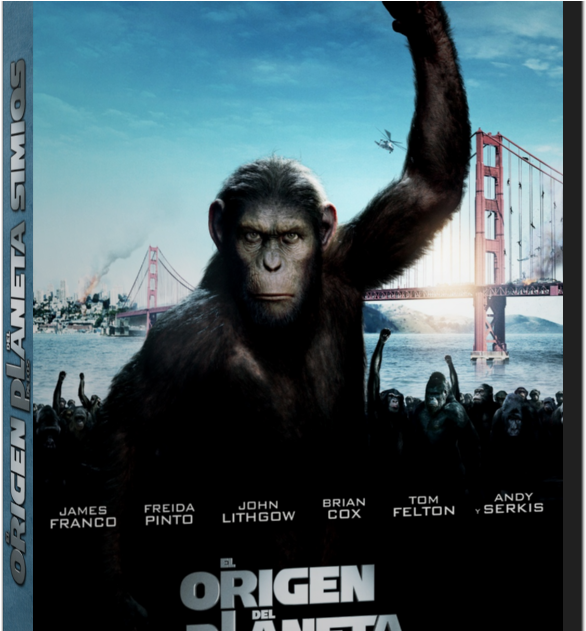 James Franco And Freida Pinto - Rise Of The Planet Apes 2011 (1000x630), Png Download
