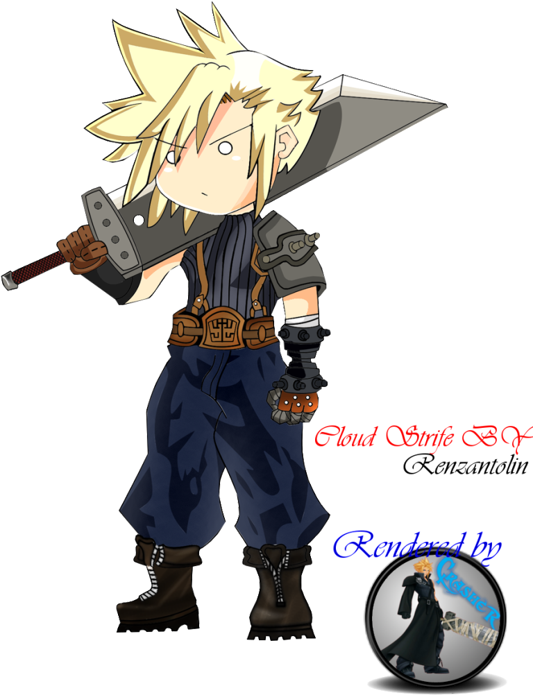 Cloud Strife Render Photo - Cloud Ragnarok (770x1023), Png Download