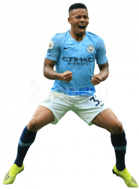 Free Png Download Gabriel Jesus Png Images Background - Soccer Player (480x652), Png Download