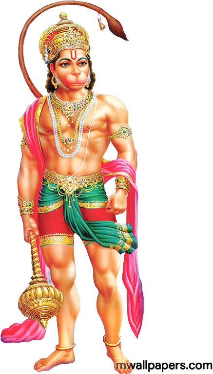 Anjaneya - Bajrang Bali Image Hd (588x784), Png Download