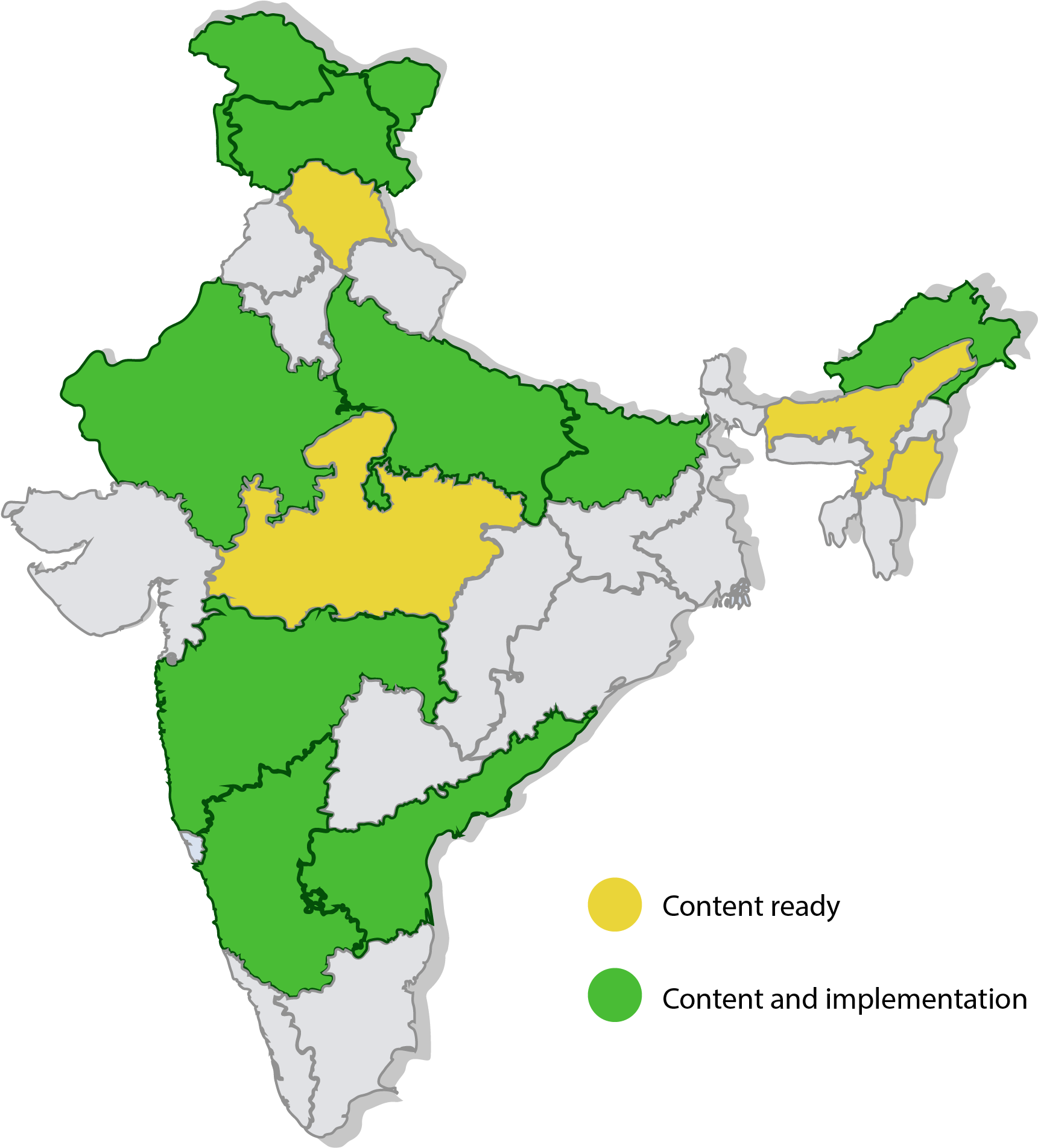 India - India Map Only State (2083x2083), Png Download
