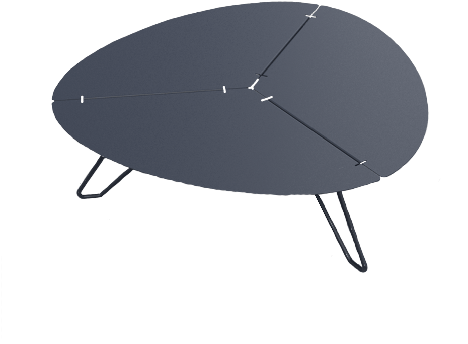 Table Basse Loom - Coffee Table (1000x1240), Png Download