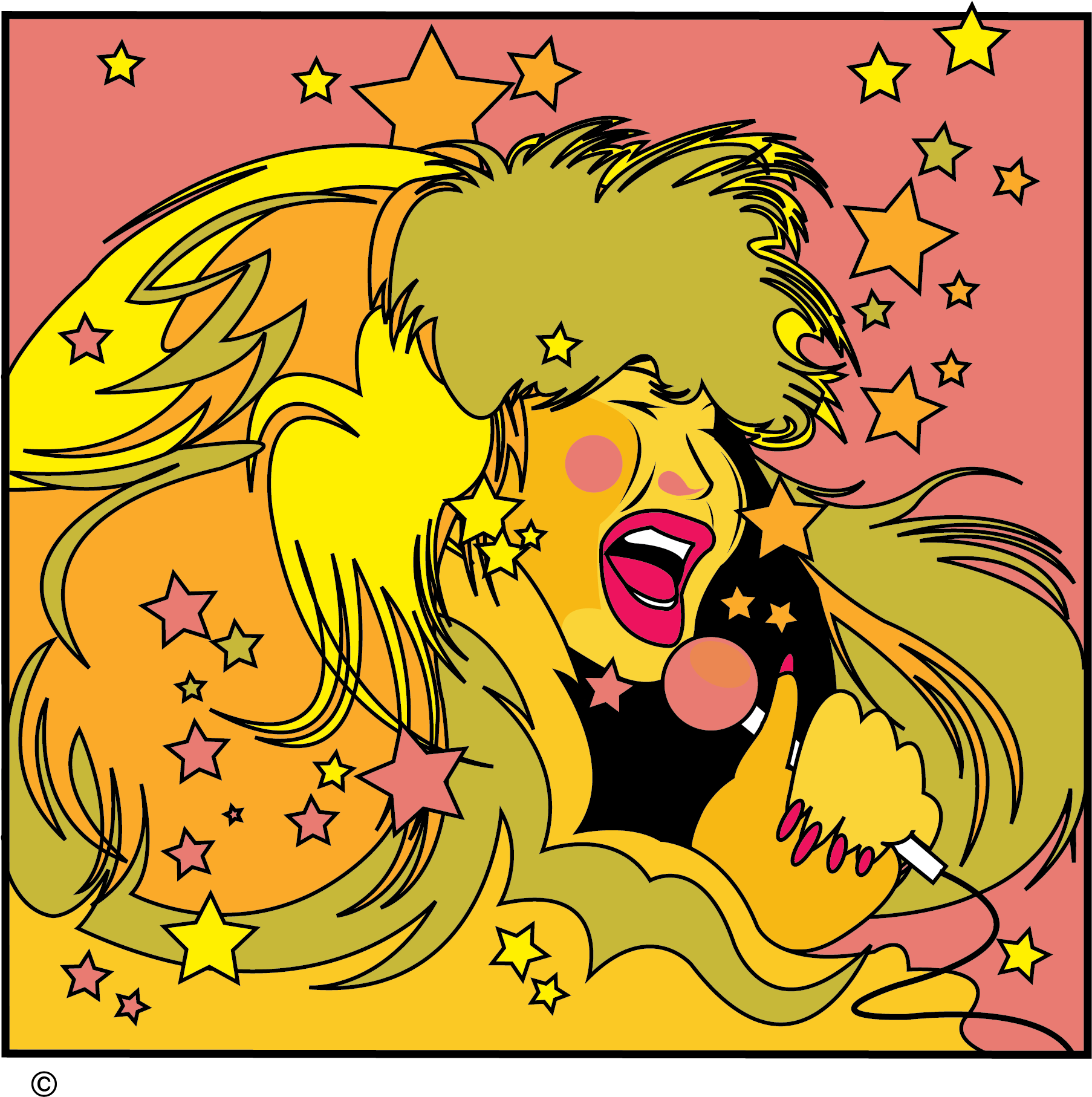 Nola Musician Clip Art - Cartoon (2550x3300), Png Download
