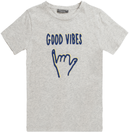 Boys' T-shirt Light China Gray - Camiseta Friends Hombre (600x600), Png Download