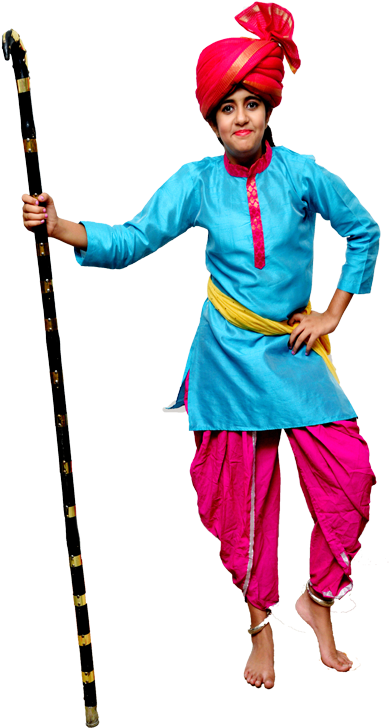 Haryanvi-boy - Costume Hat (450x750), Png Download