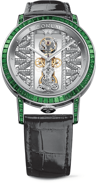 Golden Bridge Round 43 Tourbillon - Watch (511x758), Png Download