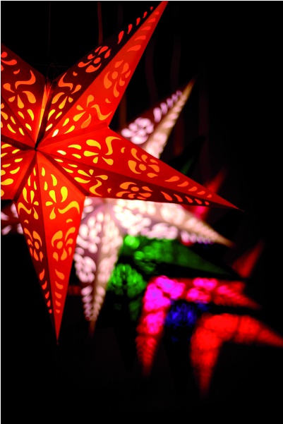 Paper Star Fine - Best Season Red Paper Star Antique (600x600), Png Download