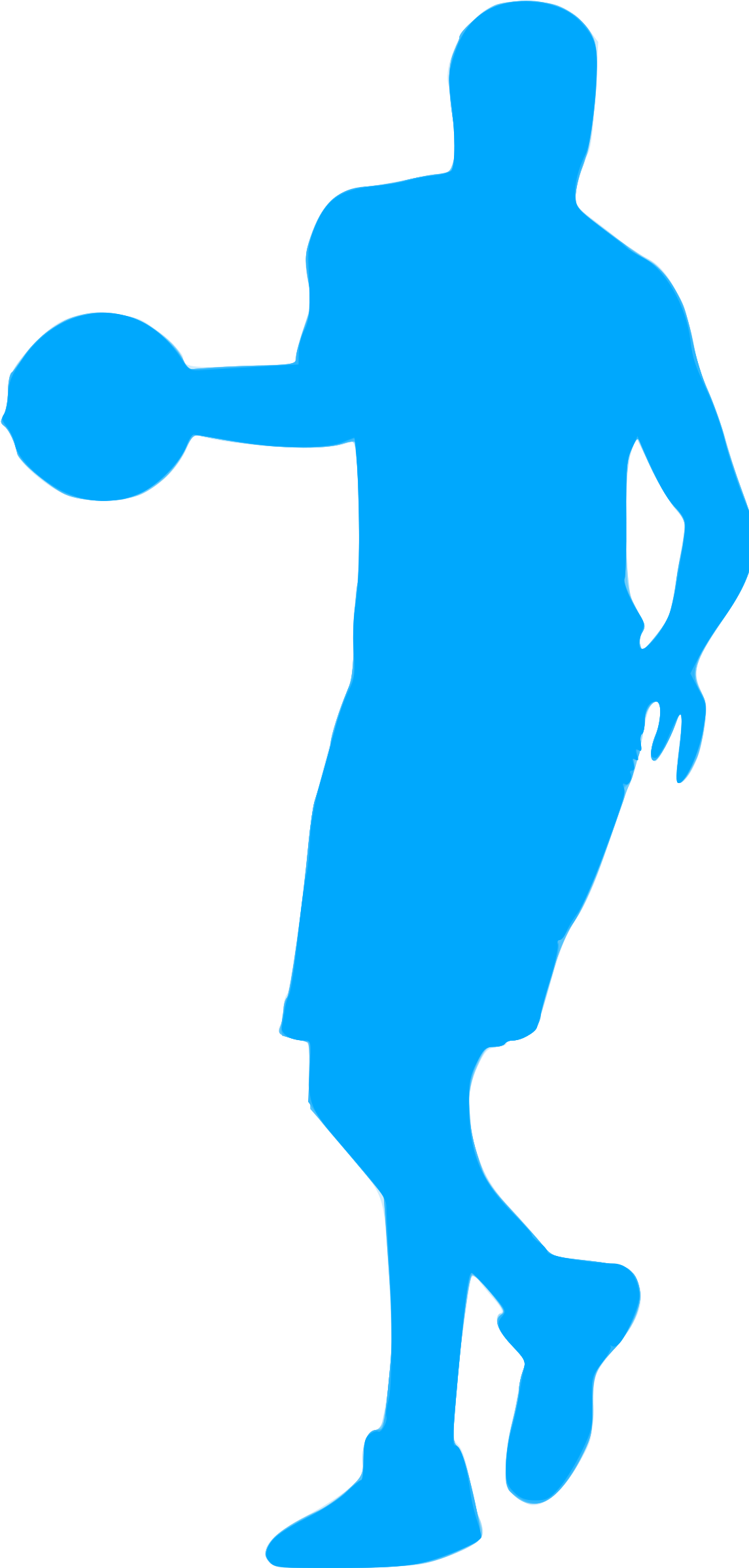 This Free Icons Png Design Of Silhouette Basket 32 (1152x2400), Png Download