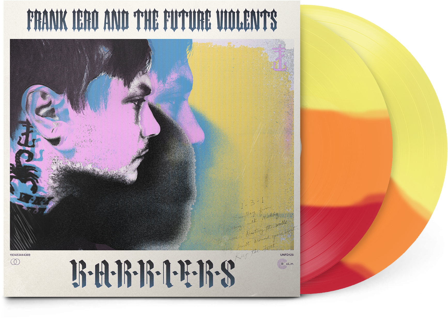 Barriers 2lp - Frank Iero And The Future Violents (1780x1780), Png Download