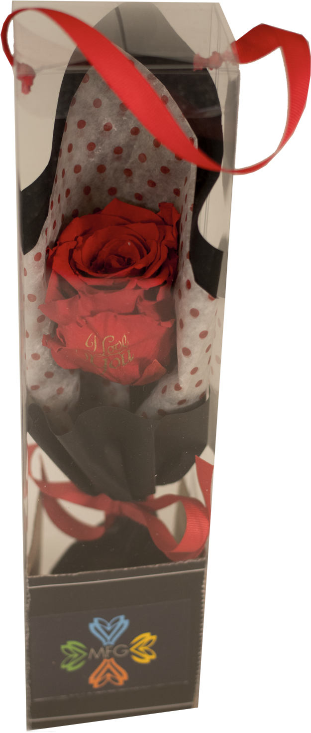 Valentine's Rose Gift - Chocolate (1394x1599), Png Download