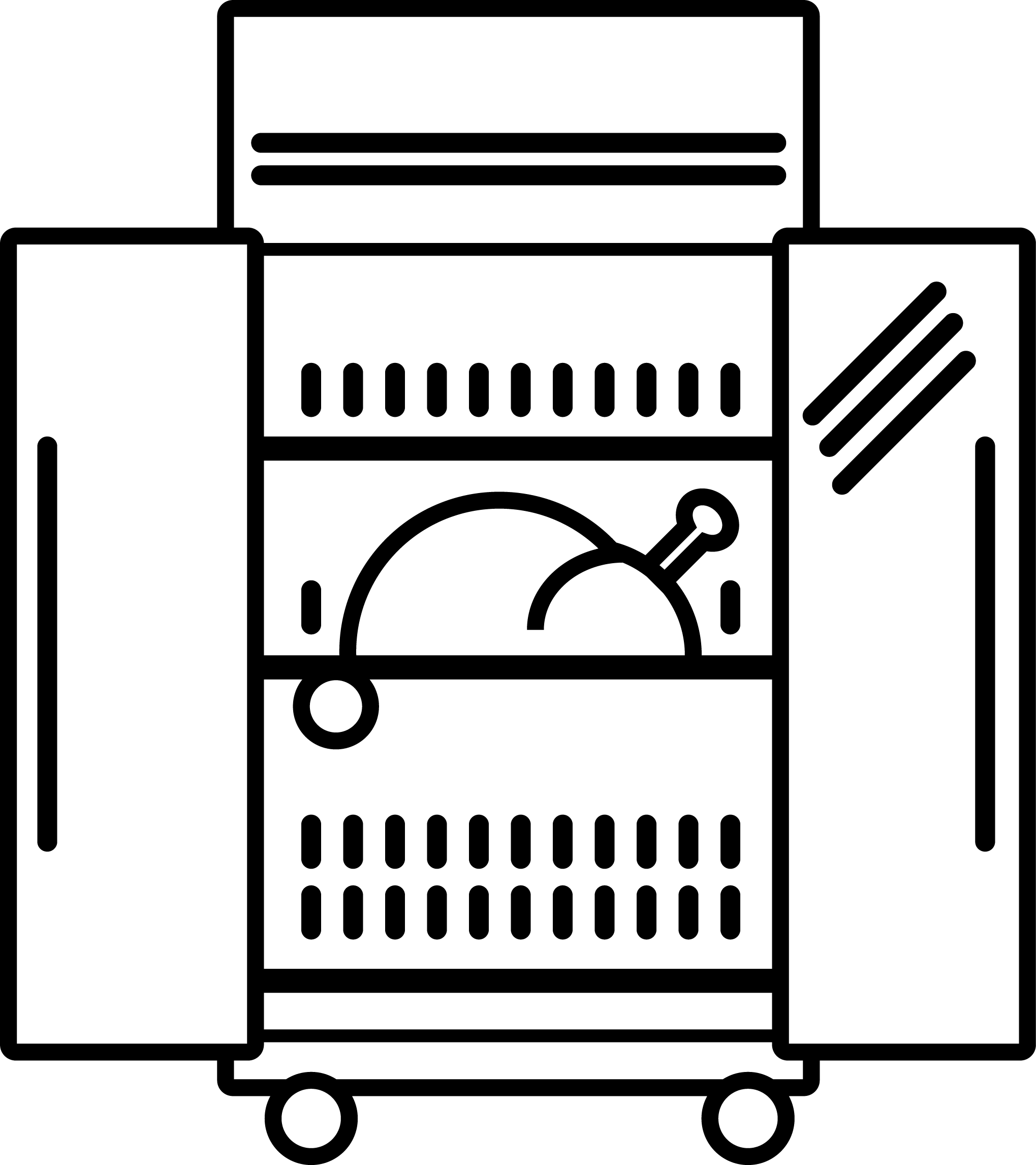 Picture Black And White Contact Us Skope Refrigeration (2039x2292), Png Download